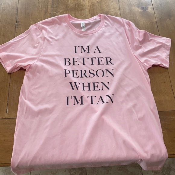 NWOT Tags Bubblegum Pink Tee